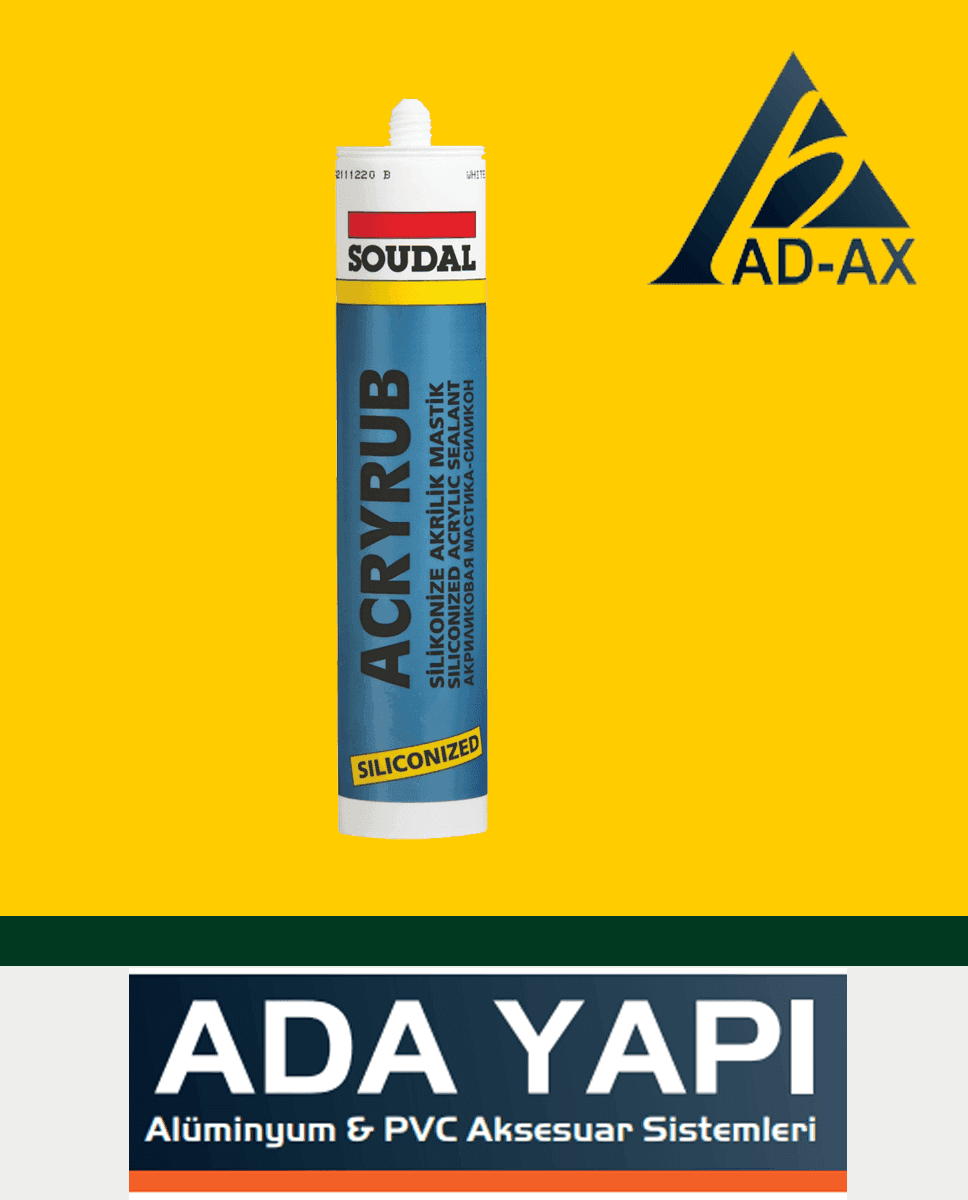 ACRYRUB SILIKONIZE MASTİK
