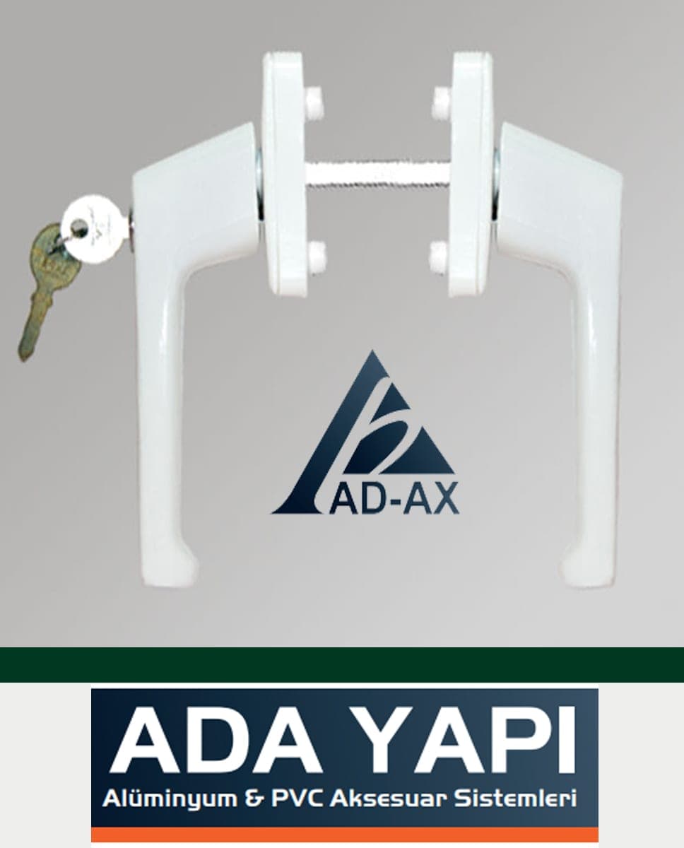 Alüminyun Pencere Kol Çiftli Kilitli