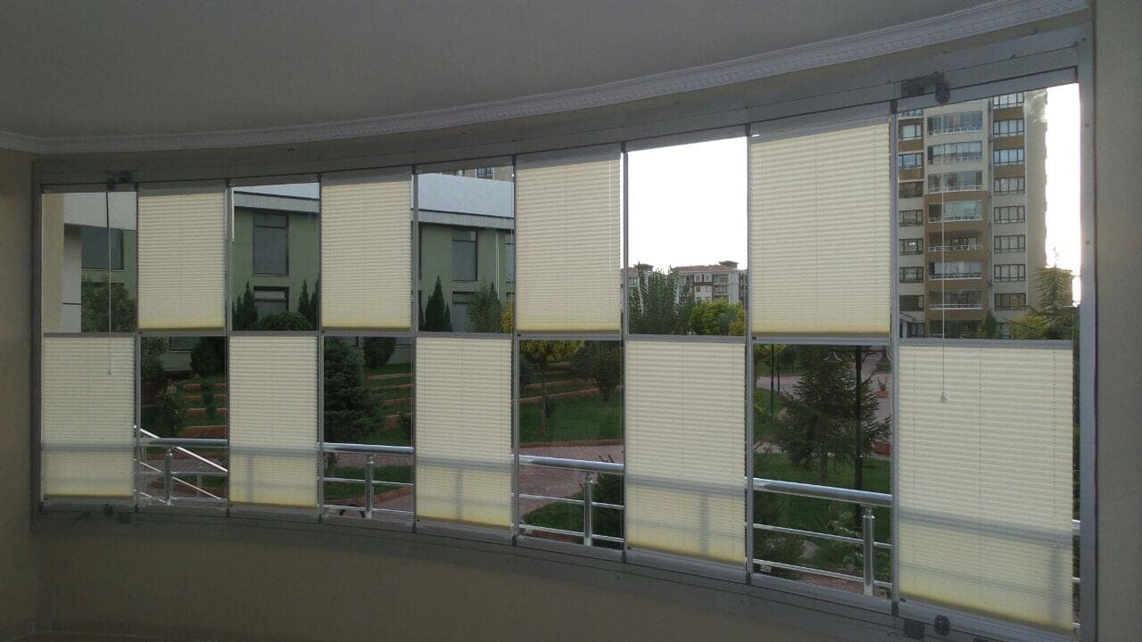 Cam Balkon Pilise Perde Sistemleri